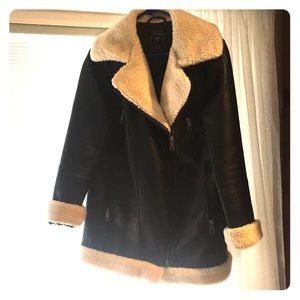 Guess!  Ladies faux leather jacket
